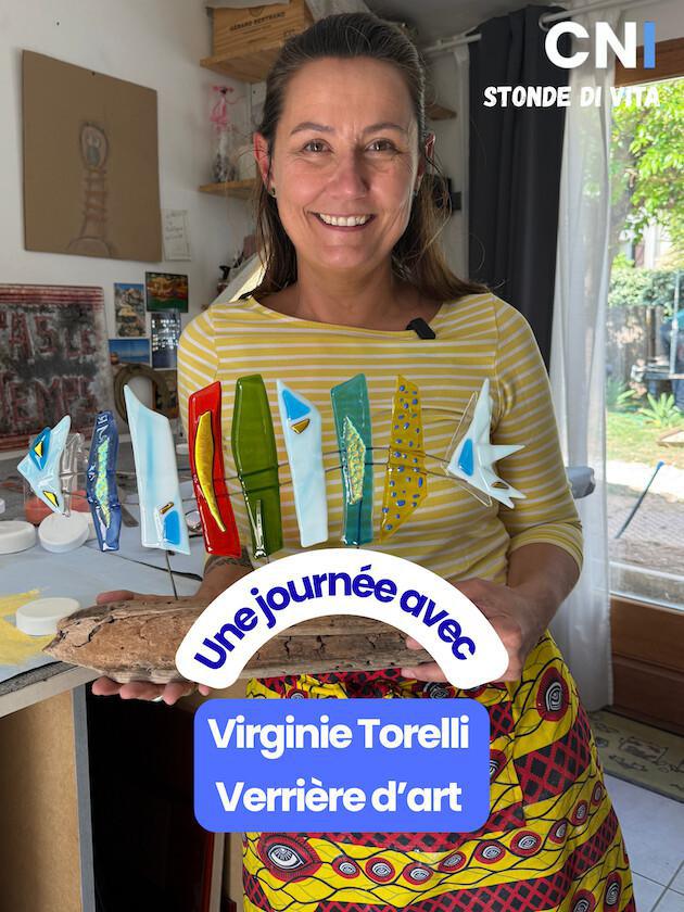 Stonde di vita avec… Virginie Torelli, verrière d'art