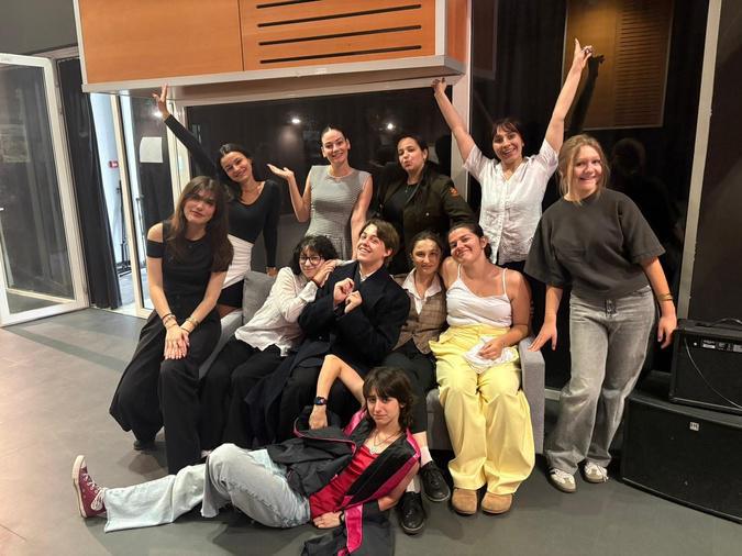 Bastia - Le lycée Giocante de Casabianca en mode théâtre