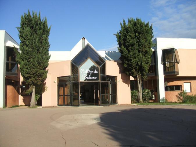 Collège de Baleone : le parquet dément les rumeurs après l'intervention auprès d'un élève de 12 ans Collège de Baleone : le parquet dément les rumeurs après l'intervention auprès d'un élève de 12 ans