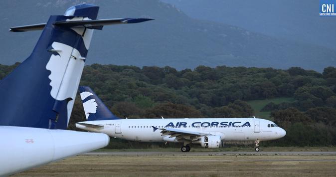 Suppression de la hausse de la TSBA sur les lignes de service public : Air Corsica annonce que le tarif résident revient à son niveau antérieur