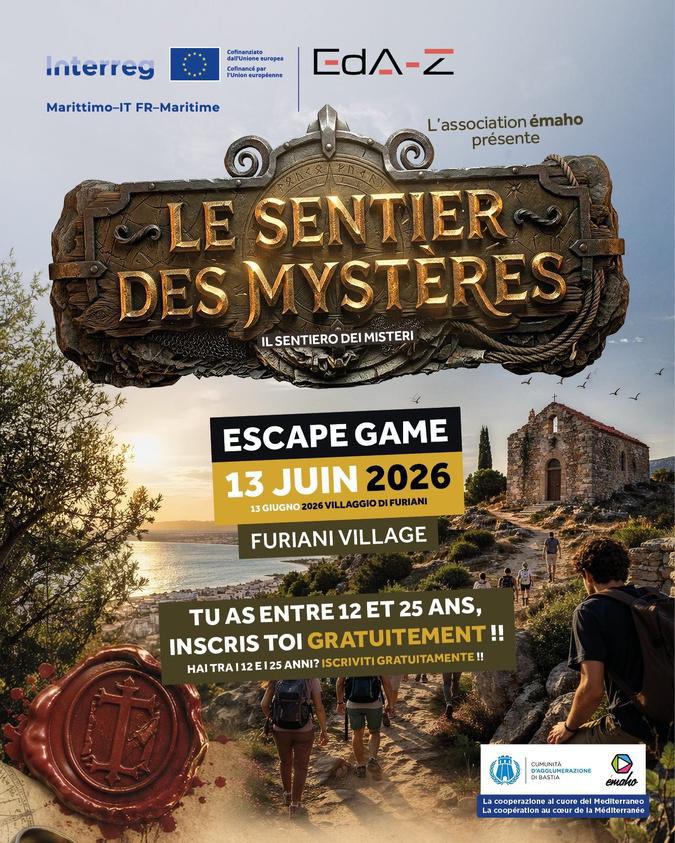 L' Espace Game « le Sentier des mystères » promet de faire découvrir Furiani autrement le 13 juin