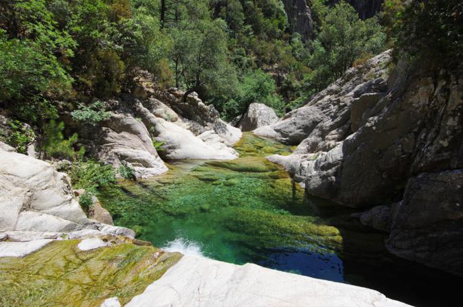 L'accès aux cascades de Purcaraccia interdit au public jusqu'à l'automne L'accès aux cascades de Purcaraccia interdit au public jusqu'à l'automne
