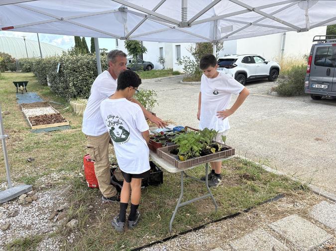 « Rendez-vous au jardin » - Portes ouvertes au jardin pédagogique du collège Campo Vallone de Biguglia