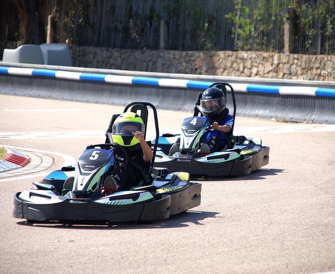 Porto-Vecchio : des jeunes de Pifano sensibilisés à la sécurité routière grâce au karting