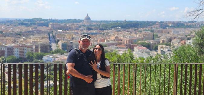 Bastia - Angélique et Stéphane : 206 km à pied sur la Via Francigena pour rejoindre Rome