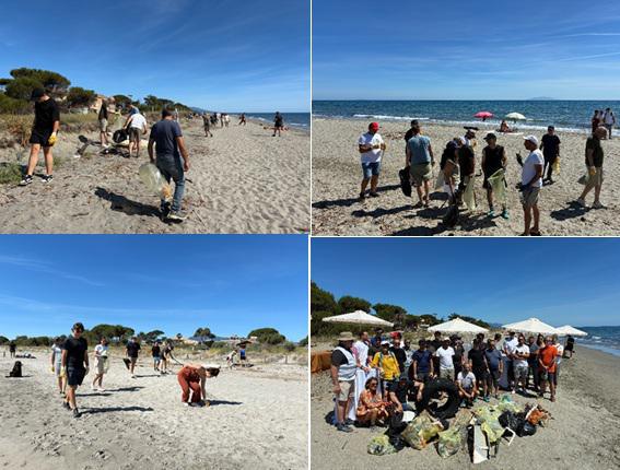 Lucciana - EDF-Association J’aime ma mer : opération nettoyage de la plage de Mariana Lucciana - EDF-Association J’aime ma mer : opération nettoyage de la plage de Mariana