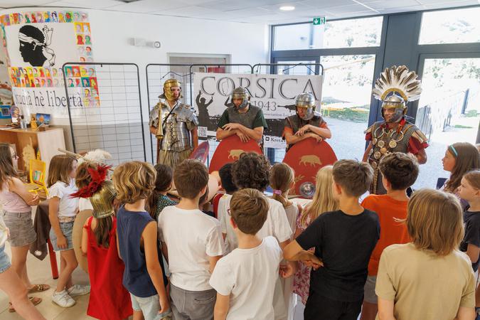 L’histoire de la Corse sous l'Empire romain s’invite à l’école de Santa Maria di Lota