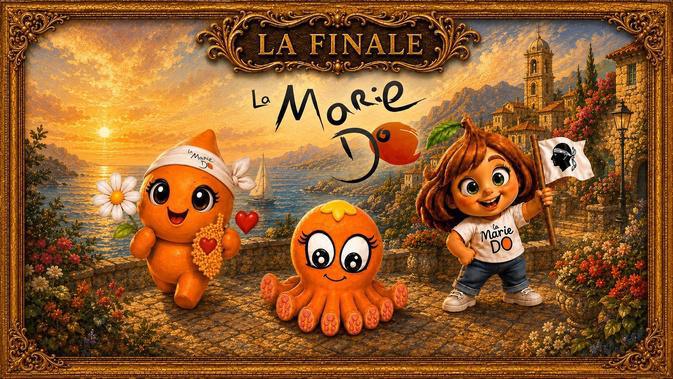Trois mascottes en finale pour incarner La Marie-Do Trois mascottes en finale pour incarner La Marie-Do