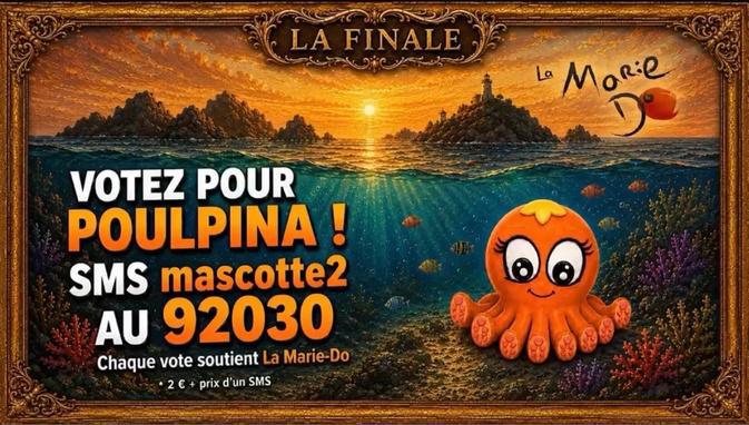 Trois mascottes en finale pour incarner La Marie-Do Trois mascottes en finale pour incarner La Marie-Do