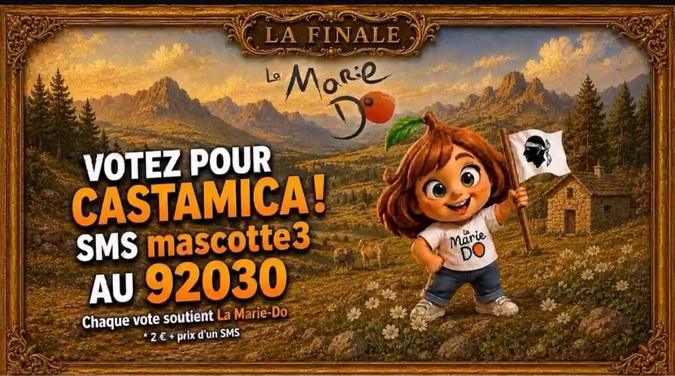 Trois mascottes en finale pour incarner La Marie-Do