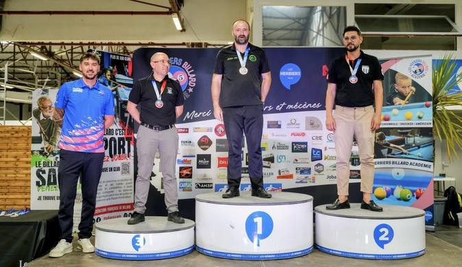 Le Bastiais Jean-Do Fiorentini champion de France de Billard