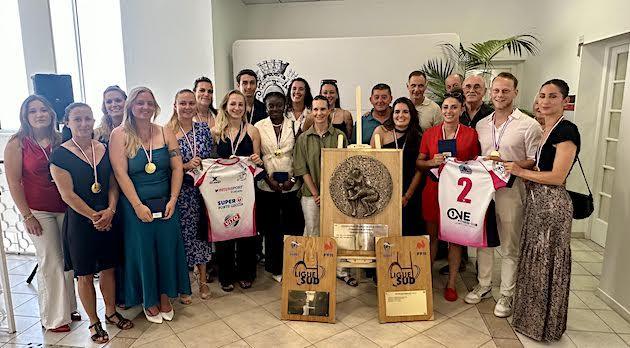 Rugby - Les Ponettes, championnes de France, hôtes de la mairie de Bastia Rugby - Les Ponettes, championnes de France, hôtes de la mairie de Bastia