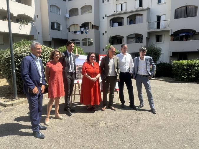 Bastia : les travaux de réhabilitation de la résidence Paese Novu ont débuté