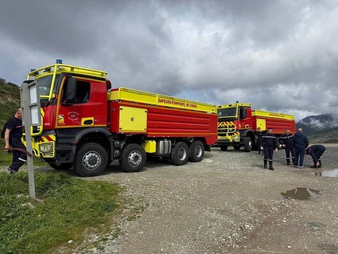 Les pompiers de Haute-Corse en renfort dans le Sud de la France face aux incendies