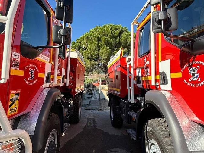 Les pompiers de Haute-Corse en renfort dans le Sud de la France face aux incendies