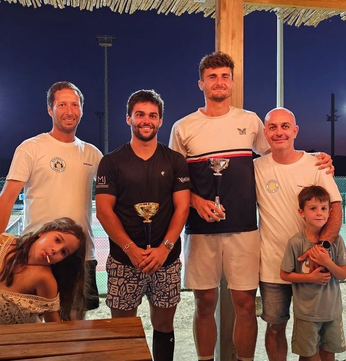Tennis à Bonifacio - Victoires de Branger et Casimiri à Musella Tennis à Bonifacio - Victoires de Branger et Casimiri à Musella