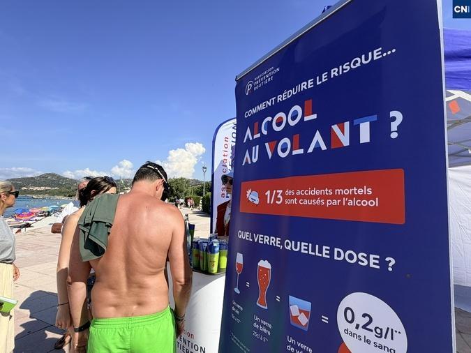 À L’Île-Rousse, la Prévention Routière lance sa tournée d’été pour sensibiliser les vacanciers aux dangers de la route