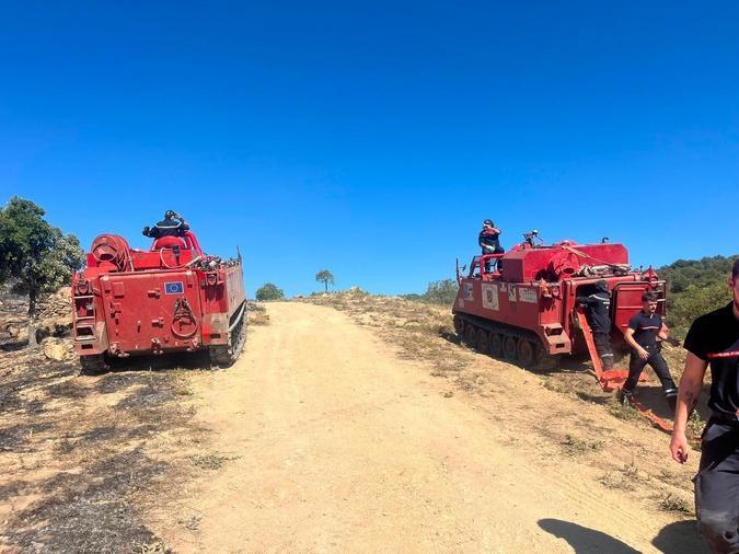 Pompiers corses dans les Pyrénées-Orientales : « Les feux peuvent devenir catastrophiques rapidement »