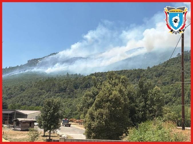 L'incendie de Vero est toujours en cours ce mercredi matin, 45 hectares touchés par les flammes
