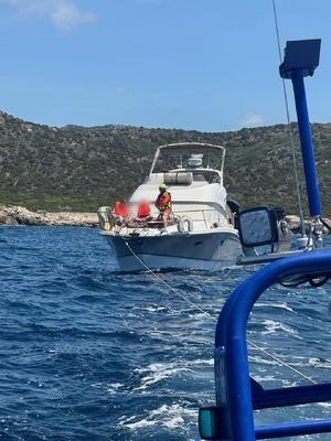 Quatre personnes, dont deux enfants, secourues au large de Senetosa après une avarie moteur