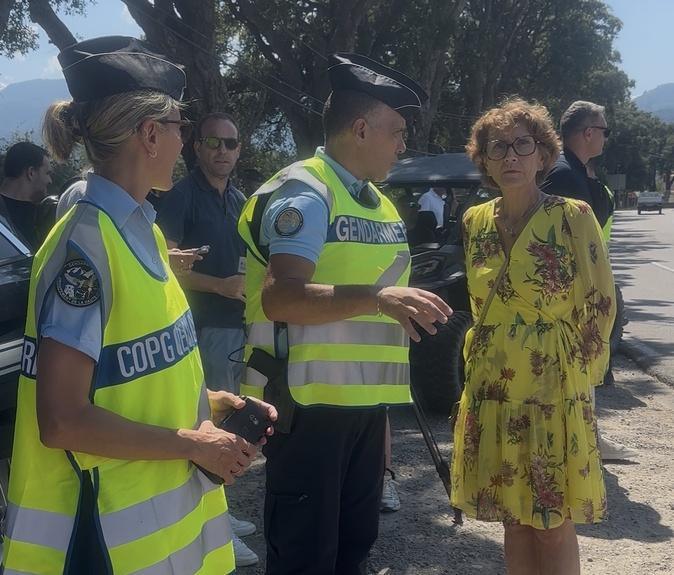 À Vescovato, un contrôle routier pour rappeler la “tolérance zéro” face aux comportements à risque