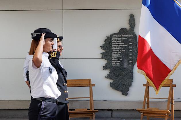 Journée de la Police nationale à Bastia : un hommage rendu aux policiers blessés et morts en mission Journée de la Police nationale à Bastia : un hommage rendu aux policiers blessés et morts en mission