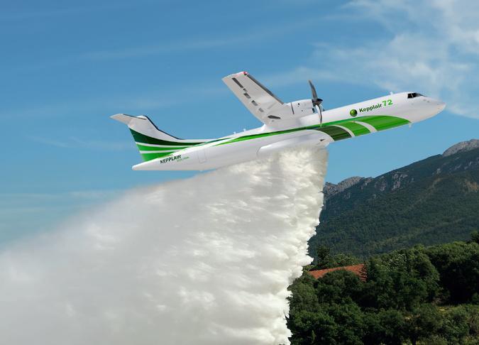 Des ATR 72 transformés en bombardiers d’eau : Corsica Technics s’engage aux côtés de Kepplair Evolution