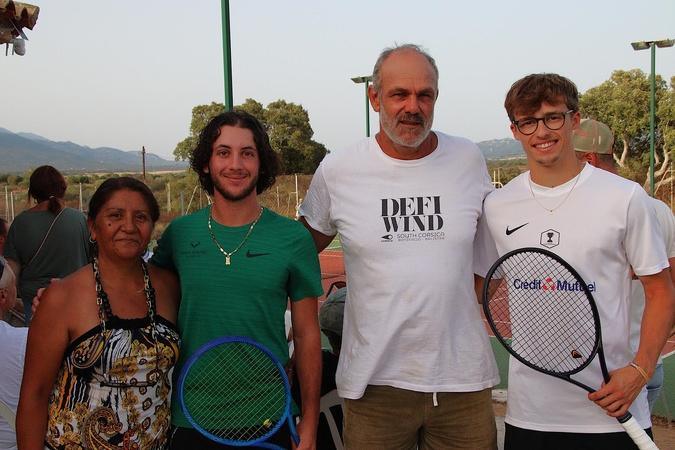 Tennis -TC Pianottoli-Caldarello : Marie Thoumyre et Jérémy Didier remportent le tournoi des 20 ans