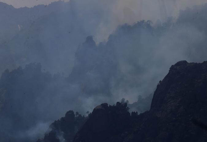 Incendie de la Restonica - L’inquiétude des bergers du plateau d’Alzu
