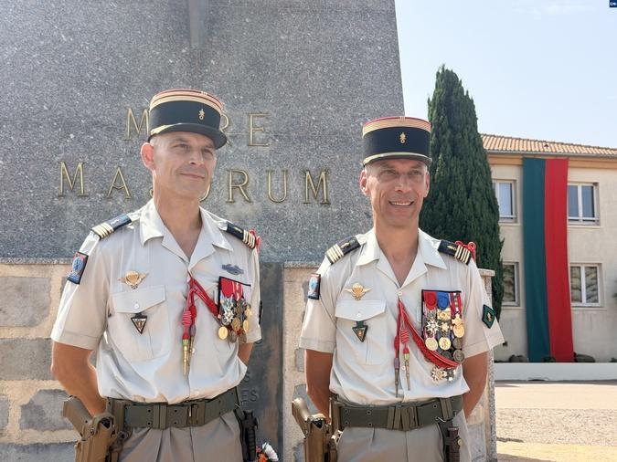 Calvi - Passation de commandement au 2e REP : le colonel Mathias Falzone prend la tête du régiment