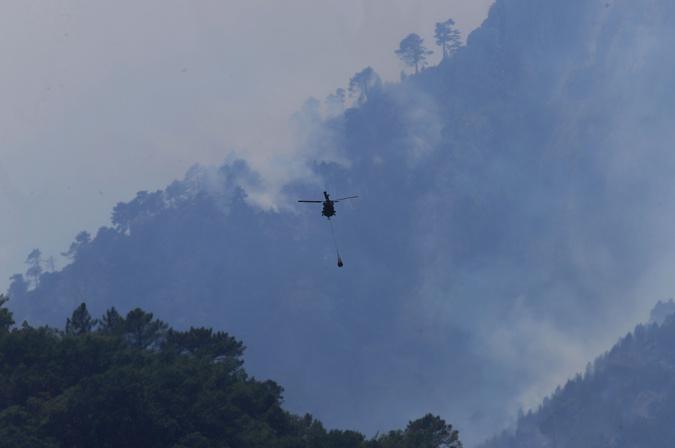 Incendie de la Restonica : Le plan Communal de Sauvegarde déclenché Incendie de la Restonica : Le plan Communal de Sauvegarde déclenché