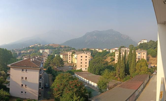 Incendies en Haute-Corse : près de 500 hectares parcourus par les flammes à Corte