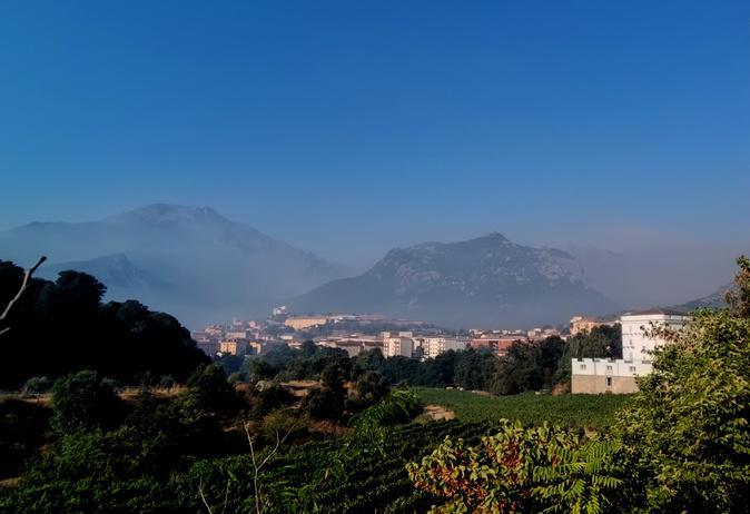 Incendies en Haute-Corse : à Corte, le camping de Tuani évacué par précaution
