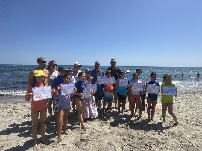 Prévention des noyades à Furiani : sur la plage de la Marana, les enfants apprennent les bons réflexes Prévention des noyades à Furiani : sur la plage de la Marana, les enfants apprennent les bons réflexes