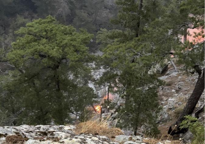 Corte - 300 hommes pour faire face à l'incendie Corte - 300 hommes pour faire face à l'incendie