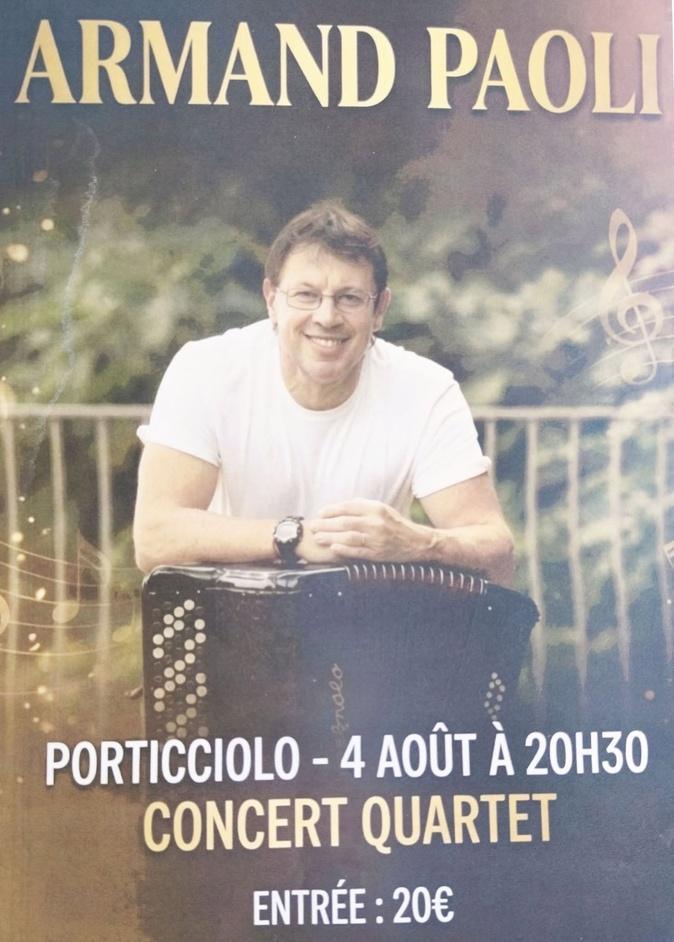 Armand Paoli, embarque son accordéon du bal musette au chœur d’une église Armand Paoli, embarque son accordéon du bal musette au chœur d’une église