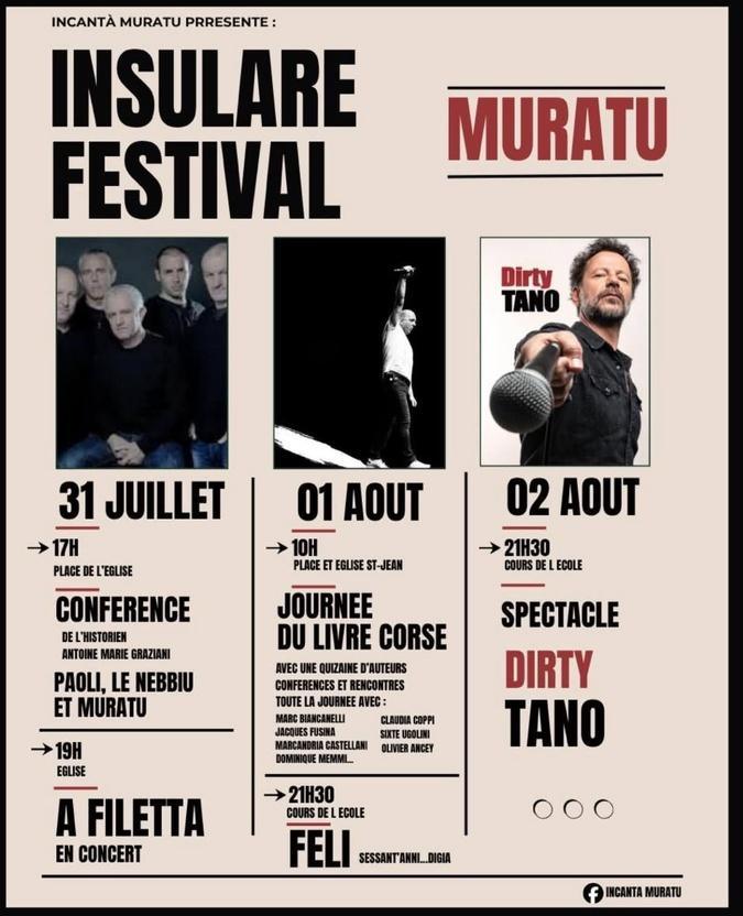 Murato - Festival "Insulare", la "première" de Incantà Muratu