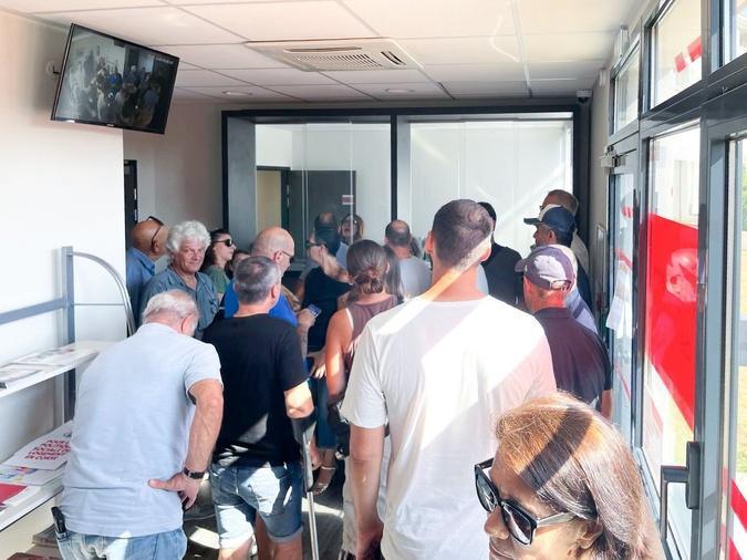 Bastia - Nazione occupe symboliquement les locaux d'Erilia pour dénoncer la politique du logement social