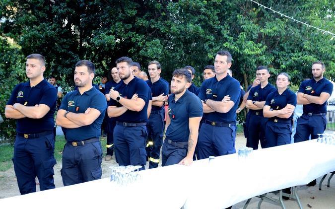 Corte - Après 21 jours de combat contre les flammes, la ville honore les forces mobilisées contre l'incendie de la Restonica