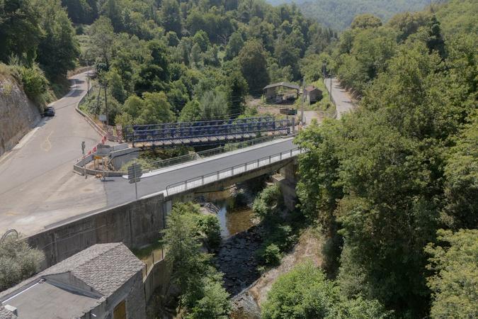 Le pont Blanc d'Orezza à nouveau ouvert après une vaste opération de confortement Le pont Blanc d'Orezza à nouveau ouvert après une vaste opération de confortement