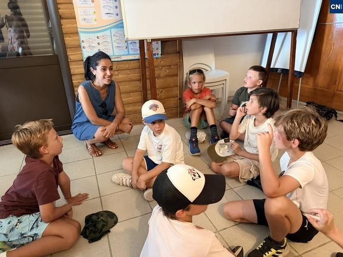 À la STARESO, Sarah El Haïry place les enfants au cœur de la protection de la Méditerranée