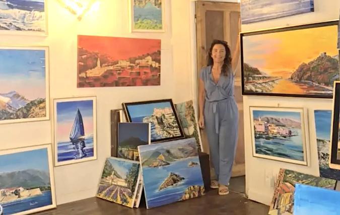 Piana, point de départ d’un voyage pictural corse signé Fior di Lisia