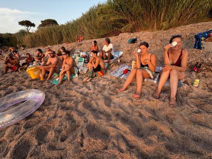 EN IMAGES - La Corse au rendez-vous de l’éclipse solaire