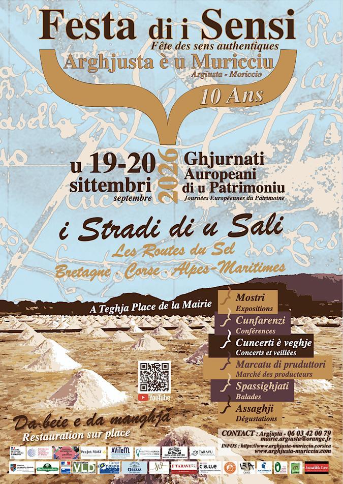 A Festa di i Sensi fête ses dix ans à Arghjusta è u Muricciu