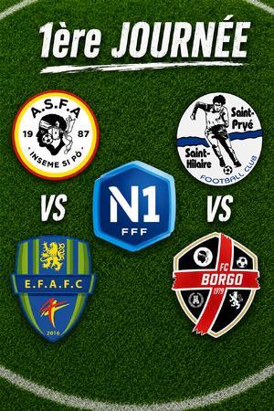 Football - National 1 : reprise du championnat pour l’AS Furiani-Agliani et le FC Borgo
