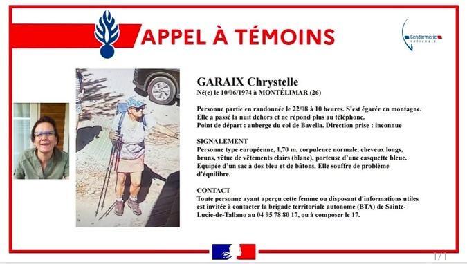 Bavella : une randonneuse portée disparue, la gendarmerie lance un appel à témoins Bavella : une randonneuse portée disparue, la gendarmerie lance un appel à témoins