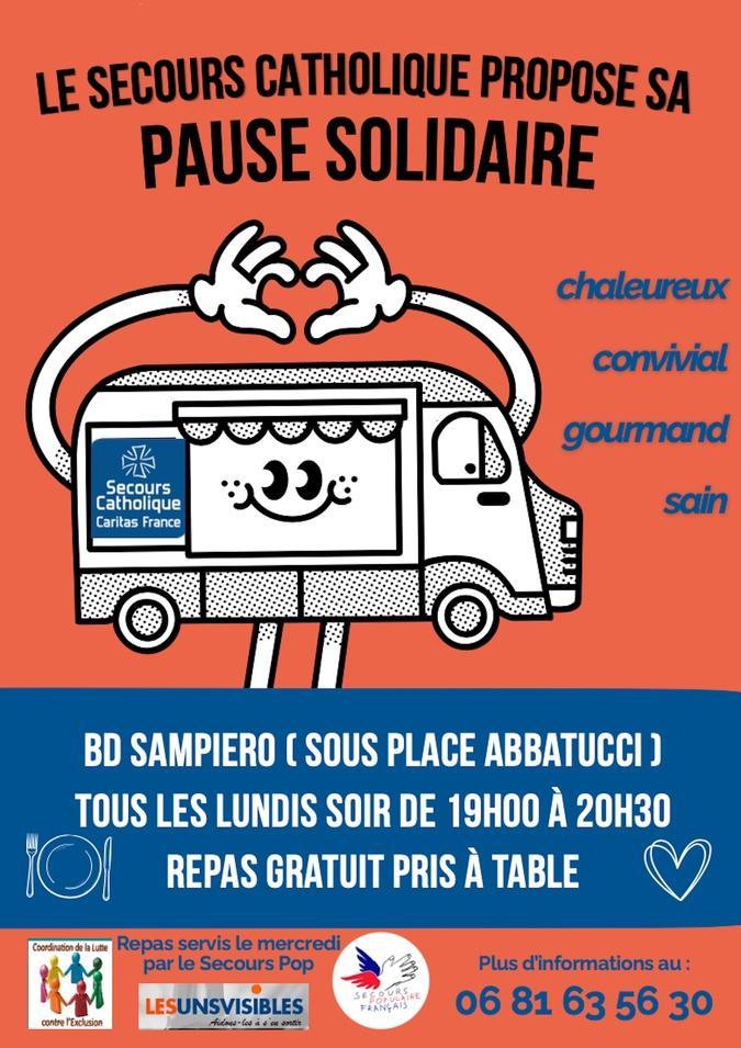 À Ajaccio, la Pause Solidaire ouvre un deuxième soir pour offrir « un repas comme tout le monde » À Ajaccio, la Pause Solidaire ouvre un deuxième soir pour offrir « un repas comme tout le monde »