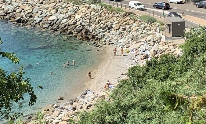 Bastia : la baignade interdite sur la plage de Ficaghjola en raison d’une pollution