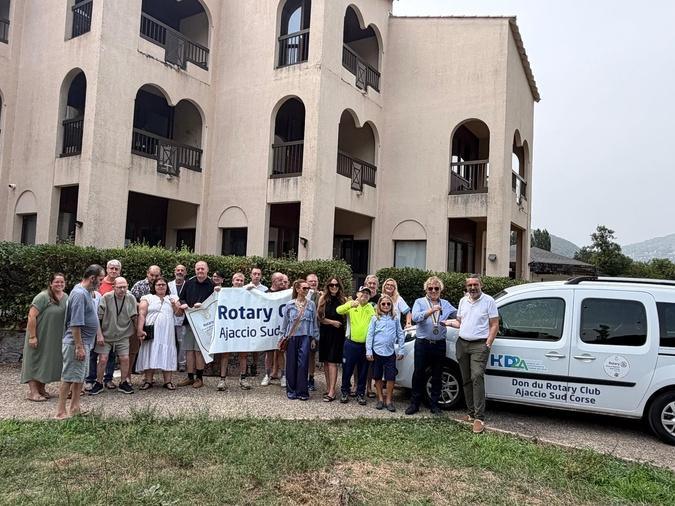 À Guagno, le Rotary Club Ajaccio Sud Corse met la solidarité en mouvement À Guagno, le Rotary Club Ajaccio Sud Corse met la solidarité en mouvement