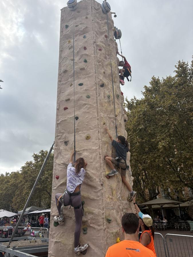 Bastia - Le parasport a l'honneur sur la place Saint-Nicolas